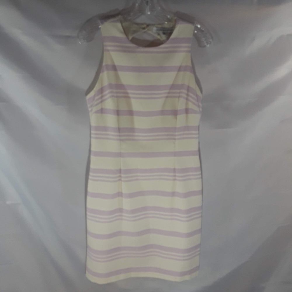 Cupcakes & Cashmere Striped Sheath Dress Size 8